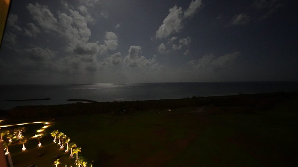 バルコニーからの夜景