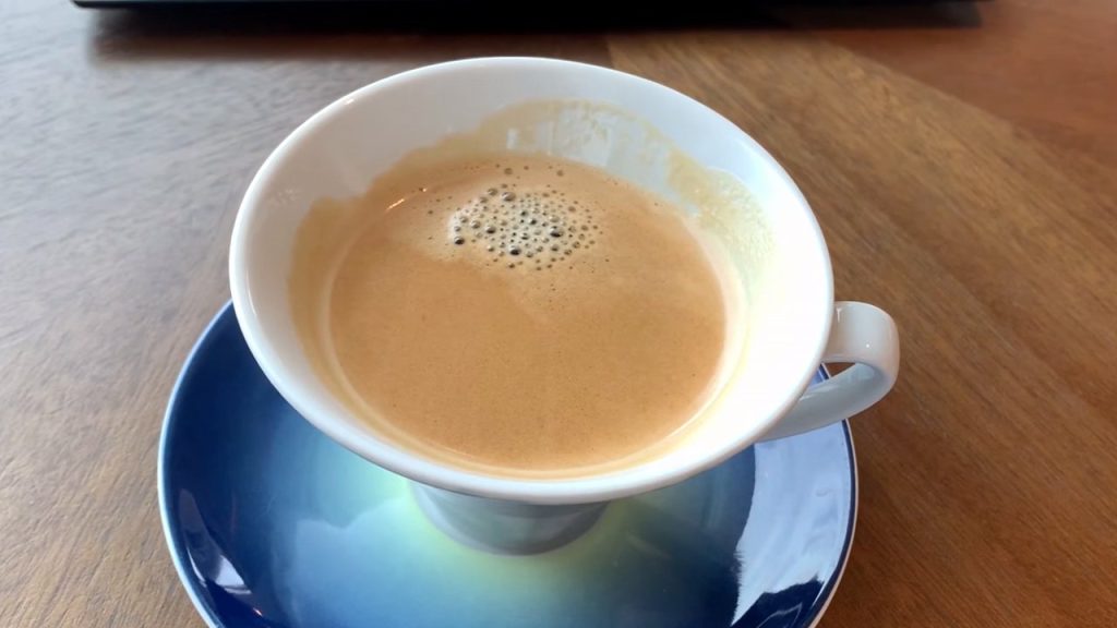 オーダーしたコーヒー