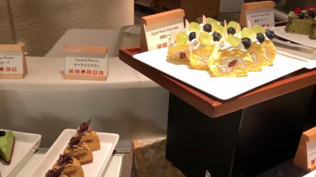 種類豊富なスイーツ