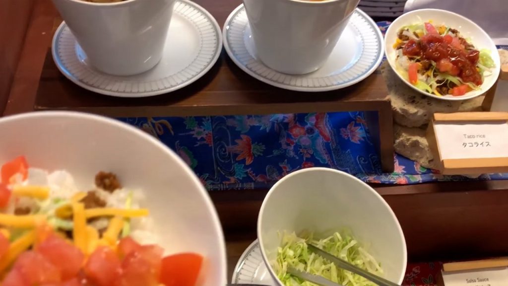 タコライスのコーナー