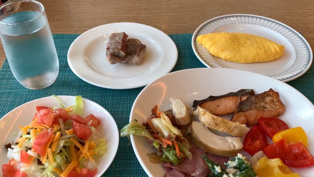 私の朝ごはん