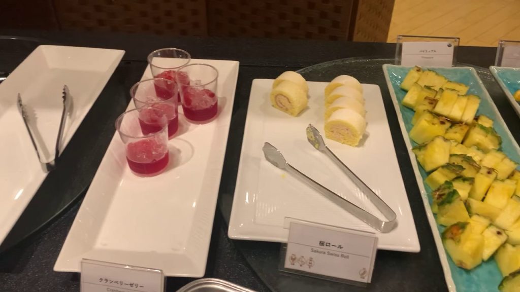 デザートとフルーツ