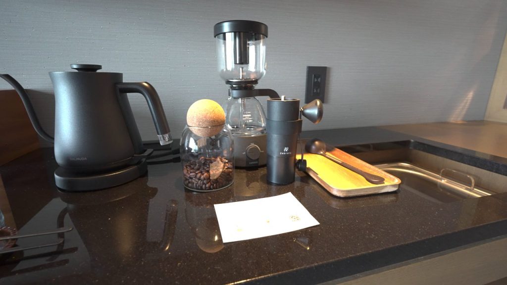 サイフォンとこだわりのコーヒー