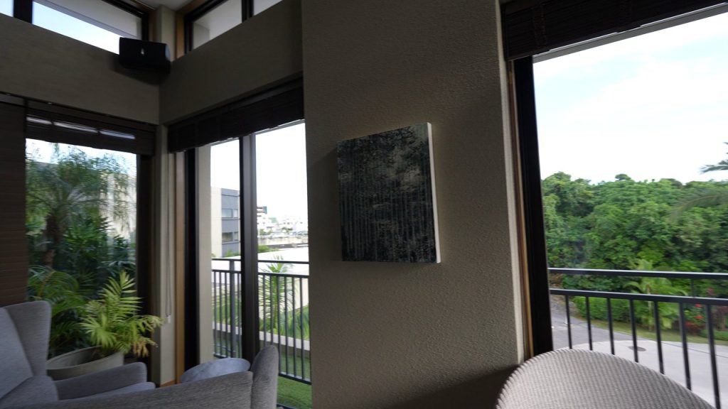 景色を眺められるバー