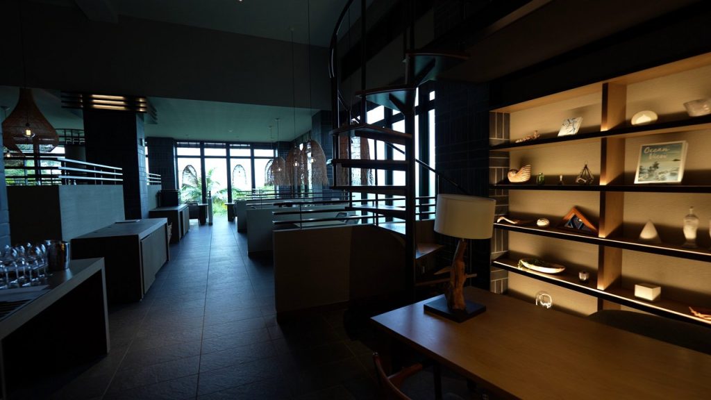 琉球DINING TASTEの入り口