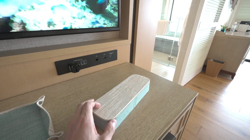 ベッドサイドのスイッチ