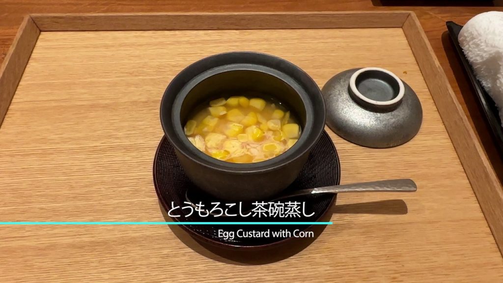 とうもろこし茶碗蒸し