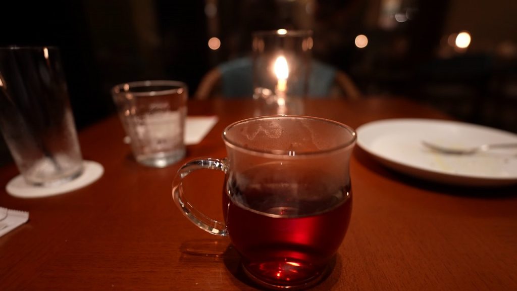 デザートと紅茶