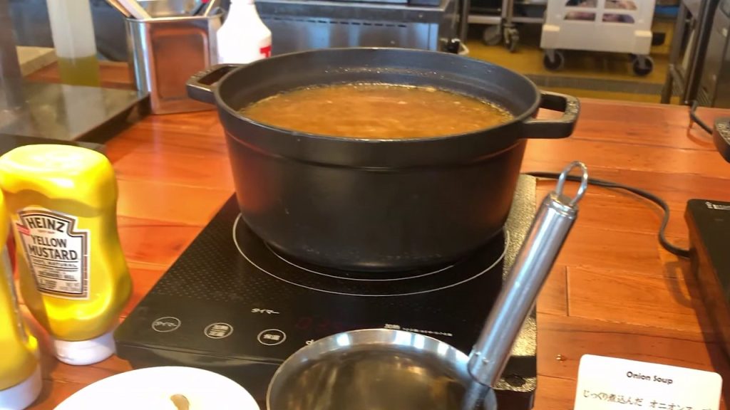 洗練された温かい料理