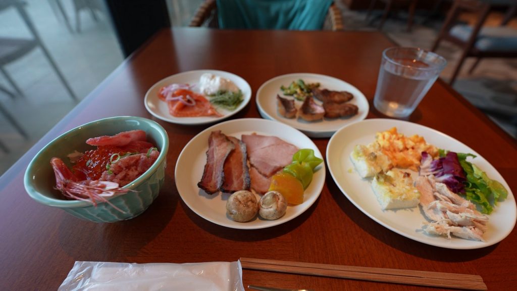 私の朝ごはん
