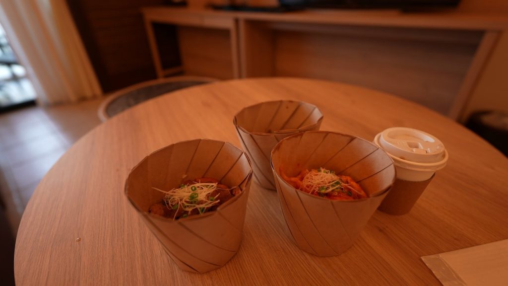 Deli & Caféでテイクアウトした夕食