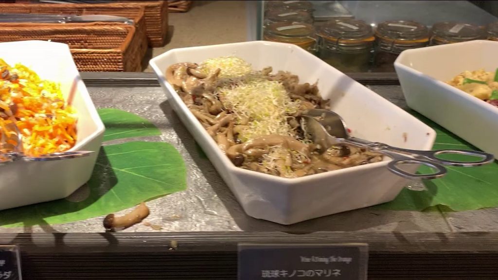 色鮮やかな朝食メニュー