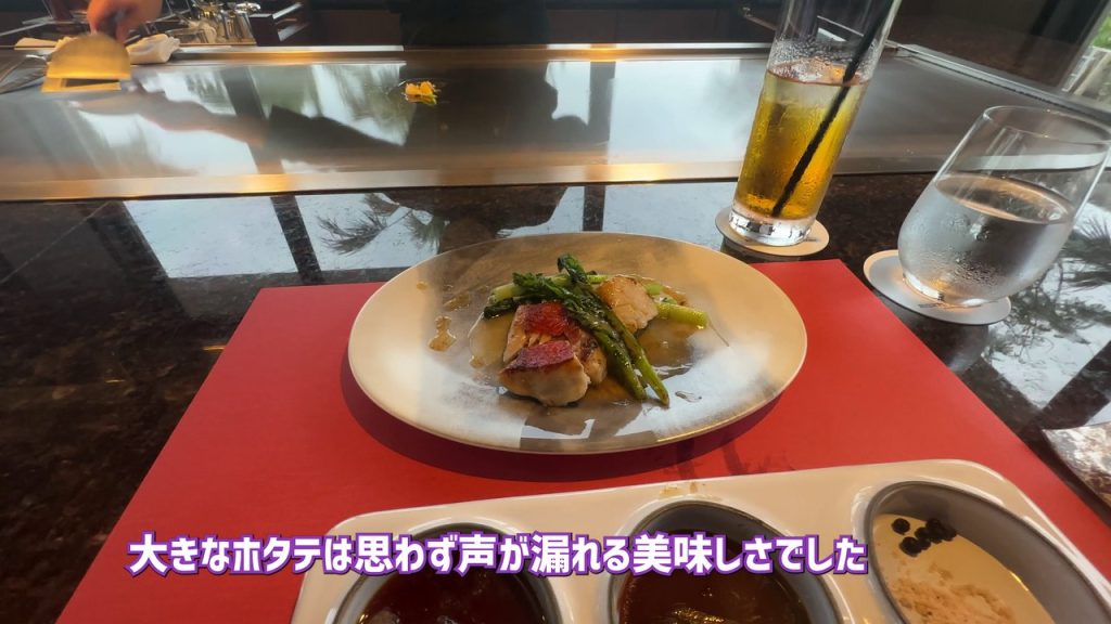 大きなホタテ