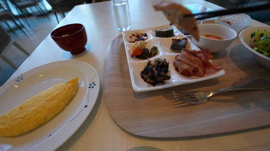 私の朝ごはん