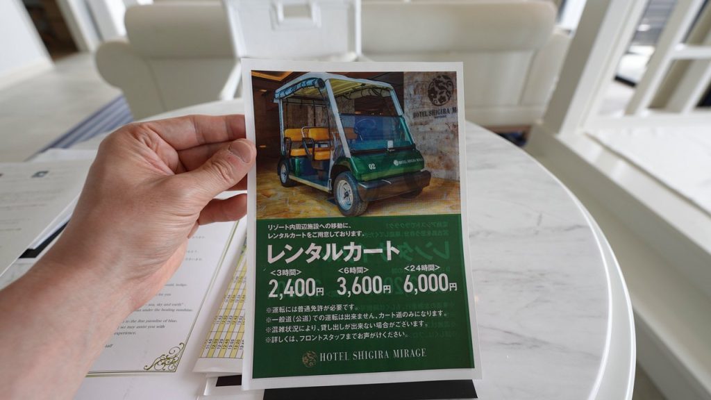 レンタルカートの案内