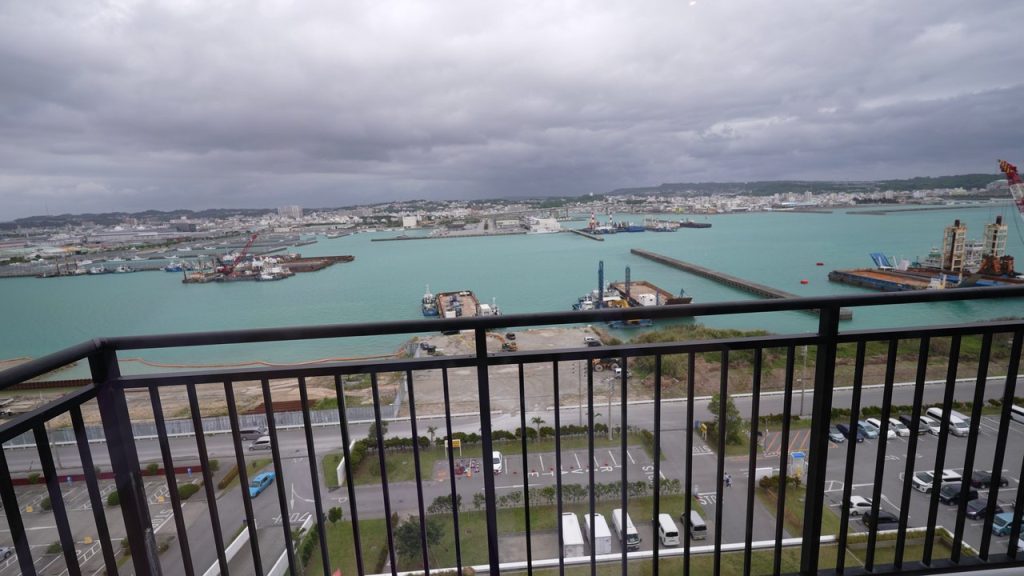 クラブラウンジからの景色