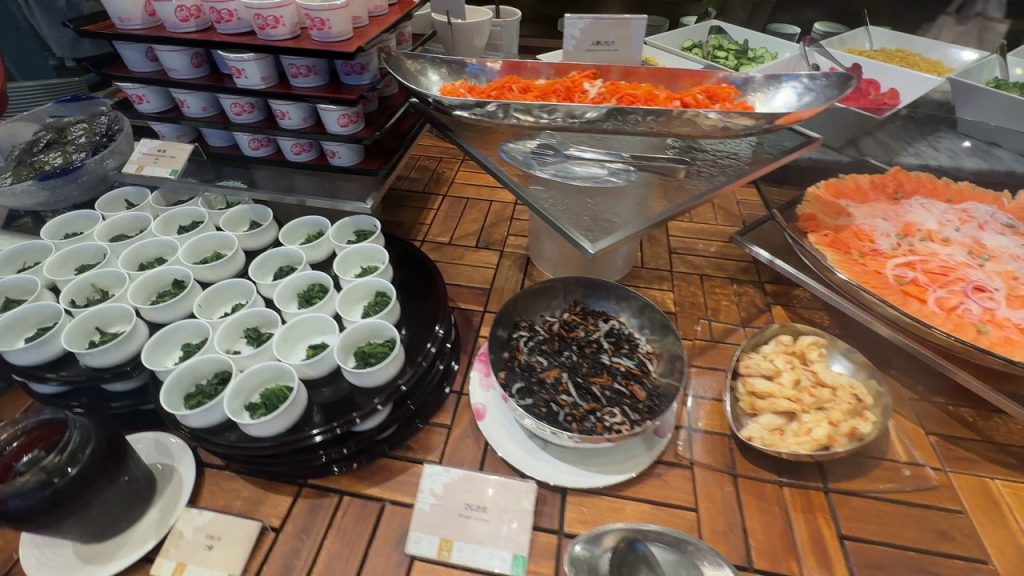 レイールの朝食ビュッフェ