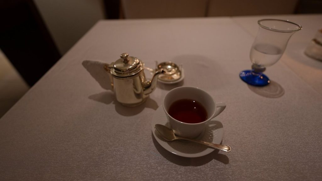 食後の紅茶