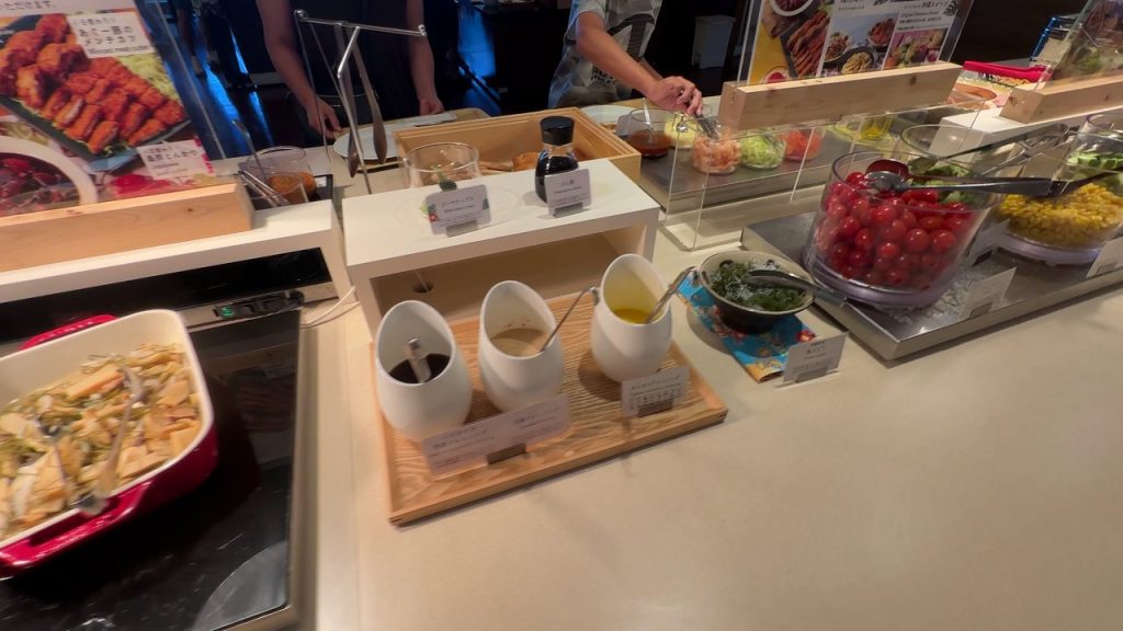 朝食ビュッフェ